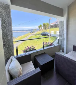 Terrace with ocean views · Playa de Mogor - Image 2