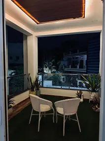 Villa in Sanikpuri: TT/Home theatre/Terrace-garden - Image 5
