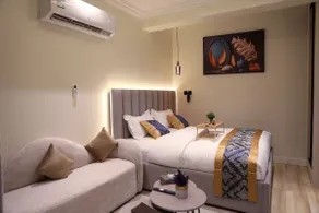 Apartment with a charming view of KAFD, and a private session with the projector - Image 5