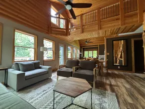 Lookout on the Lake Cabin with Private Sauna - Image 4