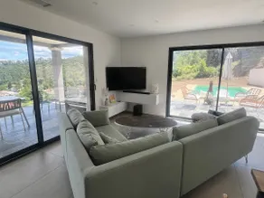 Villa with pool and nice view, not overlooked - Image 4