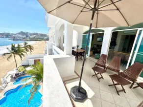 Beach front, big pool, terrace, A/C WiFi - Image 2