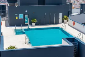 Cubo's Urban Sky Malaga Apartment West View 5 / urban / aircondition / gratis wifi / fælles pool - Image 2