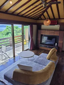 Kohri N｜ Private space for two ｜ Ocean view veranda ｜ 2 double beds ｜ Renovated in November - Image 4