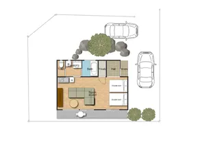 Kohri N｜ Private space for two ｜ Ocean view veranda ｜ 2 double beds ｜ Renovated in November - Image 2