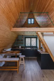 Romantic Mountain Cabin with Swimming Pool Access - Image 3