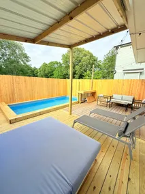 Pool and Games new modern home, sleeps 8/ near RDU - Image 2