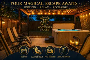 Hogwarts house: hot tub, massage, kitchen, sleep6 - Image 2