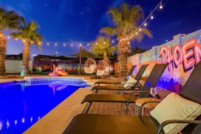 Phoenix Villa | resort style backyard - Image 4