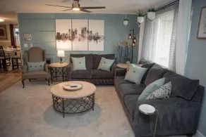 Fire Pit, Private Hot Tub + Workspace | Sleeps 7 - Image 3