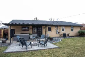 Fire Pit, Private Hot Tub + Workspace | Sleeps 7 - Image 4