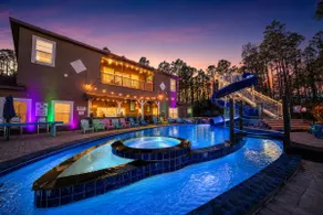 Lakefront Estate · Pool & Waterslide · Sleeps 45 - Image 2