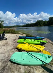 Lakefront w/ Hot Tub, Kayak, & Firepit - Image 4