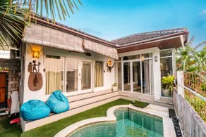 Private Pool, 1 Br Villa with Rice Views , Canggu - Image 2