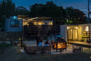 Private sauna overlooking the sea / Large jacuzzi / Rain BBQ available / Roofed terrace / Dogs OK / AKESUKE um - Image 5