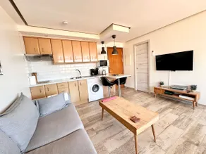 Modernes Apartment mit Klimaanlage und Meerblick, Estepona Marina, in der Nähe von Restaurants - Image 3