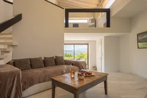 Contemporary house, pool, and view of Gordes - Image 4