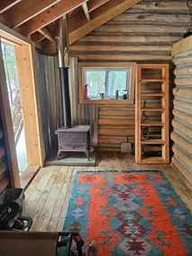 Eco/dog friendly solar cabin.40 acres on river - Image 3