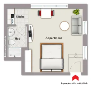 Small apartment directly on the lake - Straubingerhaus ”Mini” - Image 4