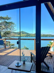 Chalet with Jacuzzi, Pool and View/Edge of the Lagoon - Image 4