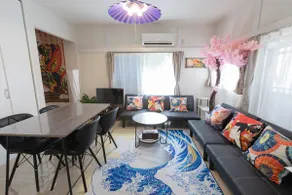 Shibuya Station 2 minutes, Shinjuku Station 10 minutes/Free Wi-Fi/65㎡/6 beds/Cherry Blossom, Japanese Garden, Katsushika Hokusai, Kabuki Inn - Image 4