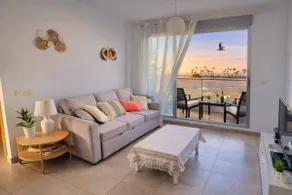 Bright and terrace with a view of the beach - Image 2