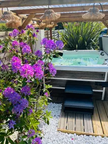 Mini villa with private swimming pool, jacuzzi, and sauna - Image 2