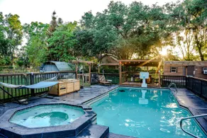 Farmhouse Oasis w Pool Heated Spa Treehouse and Game Room Located Centrally off I-4 - Image 3