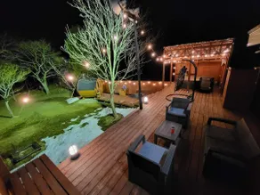 Enjoy a luxury time with a sauna and jacuzzi, bathing in the lake, and kayaking, all while having exclusive access to the shore of Lake Towada - Image 2