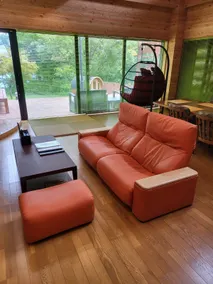 Enjoy a luxury time with a sauna and jacuzzi, bathing in the lake, and kayaking, all while having exclusive access to the shore of Lake Towada - Image 4