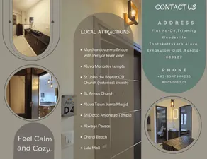 Cozy 1 bhk flat 16min to cochin Airport- Ernakulam - Image 2