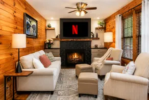 Cozy Cabin w/ Game Room & Hot Tub & Fireplace - Image 3