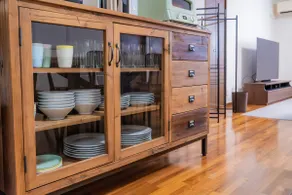 6-minute walk from Ryogoku Station/110 square meters/9 people/15 minutes from Asakusa/13 minutes from Akihabara/4 bedrooms/65-inch large organic ELTV - Image 5
