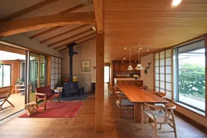 Natural materials, Heike, dog run, BBQ, campfire, playing in the river, hot spring, length-of-stay discount - Image 2
