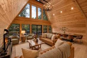 Apex A-Frame | Lake Access | Hot Tub | Fire Pit - Image 4
