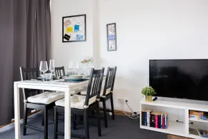 Skyline Suite Augsburg | Balcony & central - Image 5