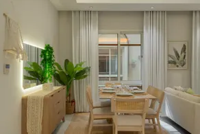 3 Bedroom Boho Oasis Apartment + Gym | Next to the Convention Center - Image 2