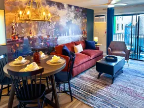 Stunning Design|Fireplace|Custom Desk|Balcony - Image 2