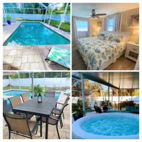 Pool•Hot tub•3BRM retreat close to beach - Image 5