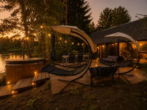 Black Forest Cabin with Hot Tub, Cinema, Lake & Deer Park - Image 5