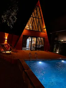 Heated pool SapancaROSSbungalow - Image 5