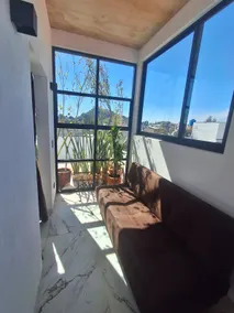 View of the pyramid, studio, and terrace - Image 3