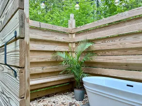 Secluded Off Grid Cabin | Outdoor Shower • Firepit - Image 3