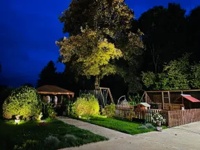 Villa des Cortins Pool and Hot Tub Area - Image 5