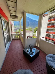 Mountain View Apartment near Brig Station, self check-in - Image 4