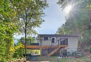Panoramic View • Private Dock & Fire Pit | L'Orée du Lac - Image 3