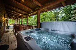 Cozy Log Lodge. Hot Tub. Jacuzzi - Image 2