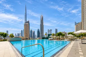 2BR near Dubai Mall | Burj-view pool | Sleeps 7 - Image 2