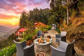 StayVista at The Orchard Song with BBQ, Fireplace - Image 3