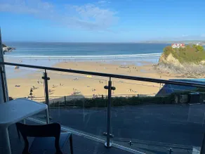 Onshore at Towan Beach Newquay - Image 2